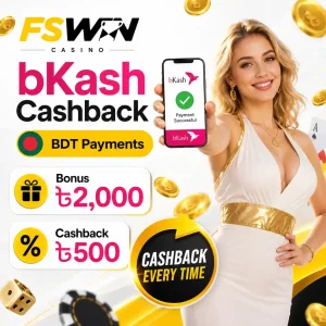 FSWin Casino bKash Cashback